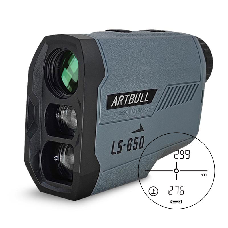 Rangefinder Laser Golf - ARTBULL con Funzione Flag-Lock, Misuratore di