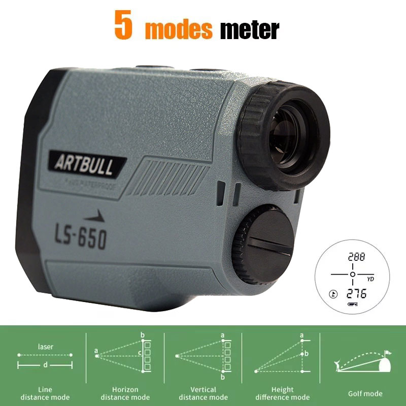 ARTBULL con Funzione Flag-Lock - Rangefinder Laser Golf recensione e prezzo