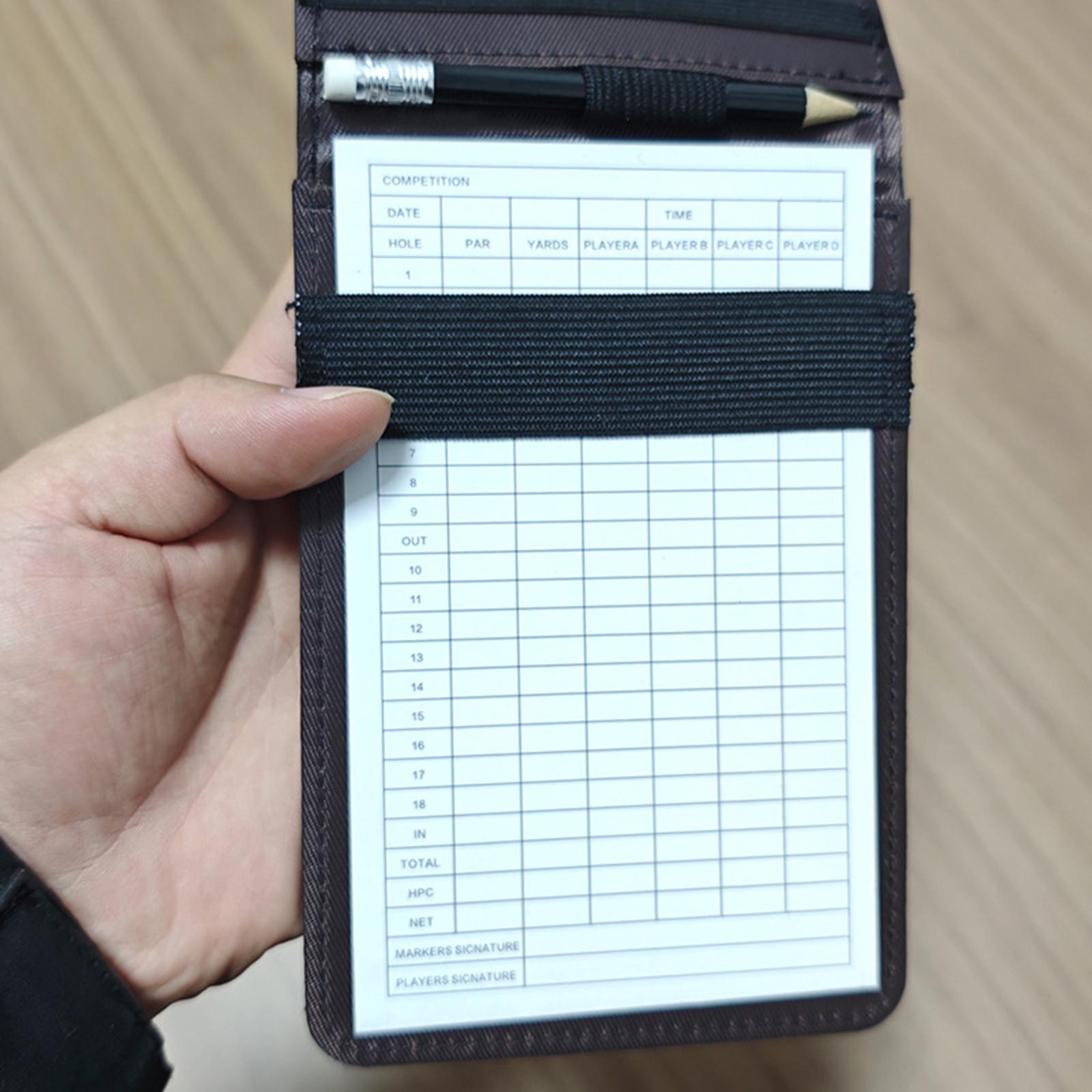 Taccuino per Punteggio Golf in - Golf Scorecard Holder recensione e prezzo