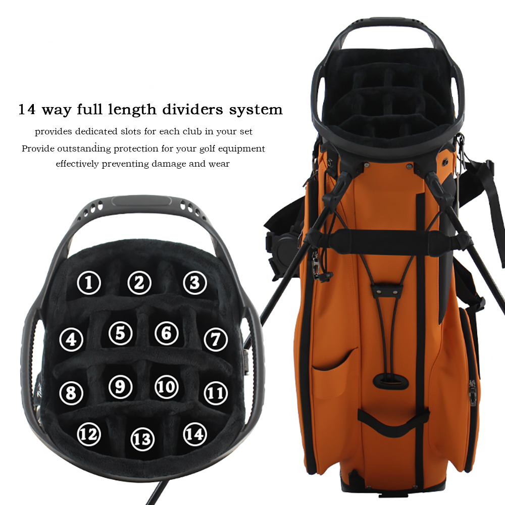 Borsa da golf a 14 divisori a  - Golf Scorecard Holder recensione e prezzo